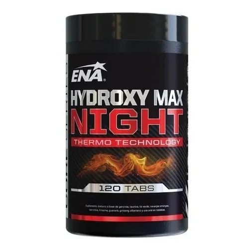Hydroxy Max Night X120  Ena Quemador De Grasa Termogenico 