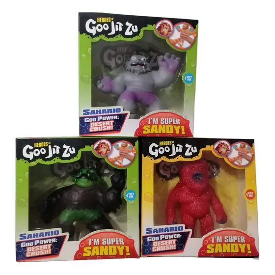 Figuras Héroes De Goo Jit Zu 3-pack