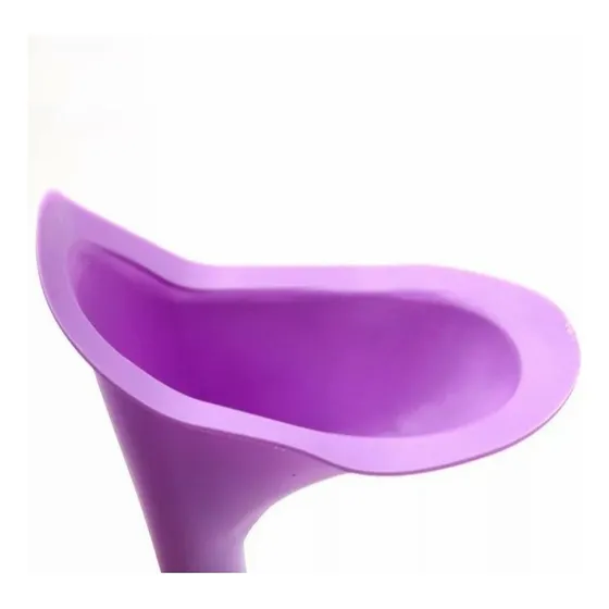 Urinario Femenino Suave Reutilizable Portátil Silicona