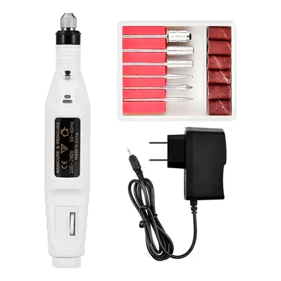 Torno Para Uñas Portátil 18000 Rpm Max Acrilicas Gel