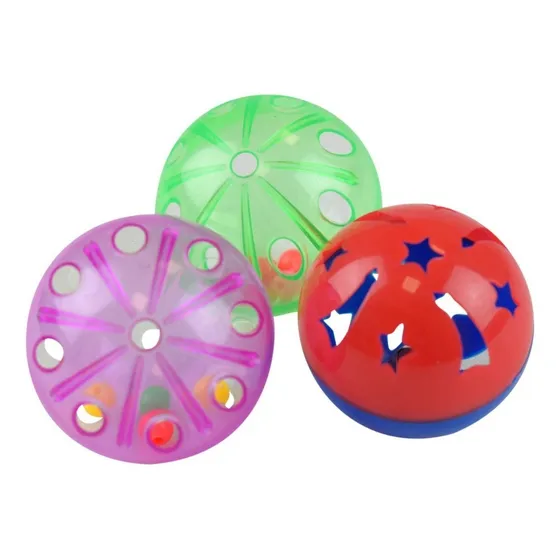 Juguete Para Gato Set De Pelotas Sound 3 Pz Fancy Pets