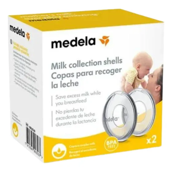 Copa Recolectora De Leche Materna Medela X2 Unds