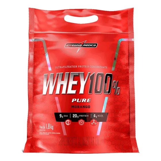 Whey 100% 1,8kg Pouch - Integralmedica