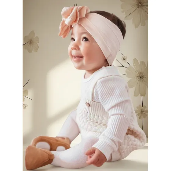 Short Enterizo Bebe Con Tirantes Tejido
