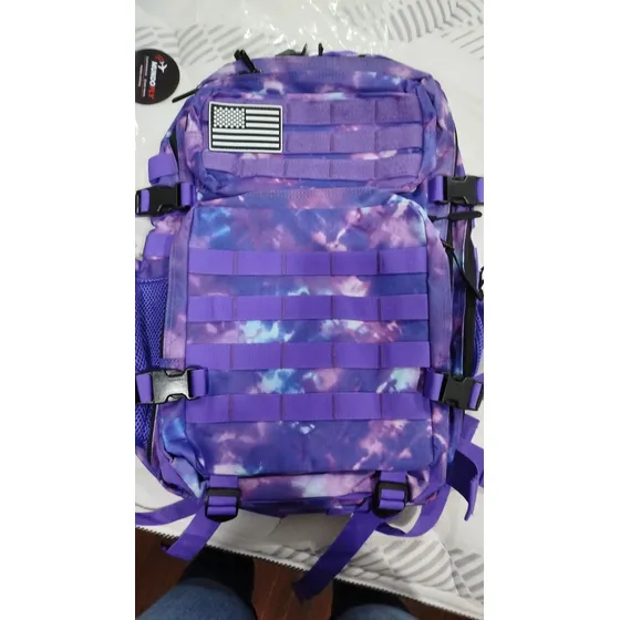 Bolso Táctico 45l Morado