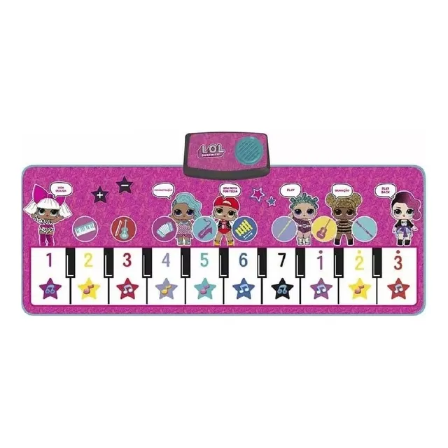 Brinquedo Piano Tapete Musical L.o.l. Surprise Candide