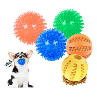 Kit De Juguetes Para Perro Pelotas De 3 Sonoras Y 2 Molares Kit De Juguetes Para Perro Pelotas De 3 Sonoras Y 2 Molares