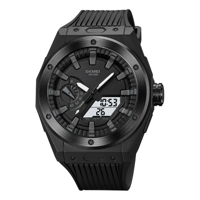 Reloj Skimei 2083 Deportivo De Correa De Silicona Negro