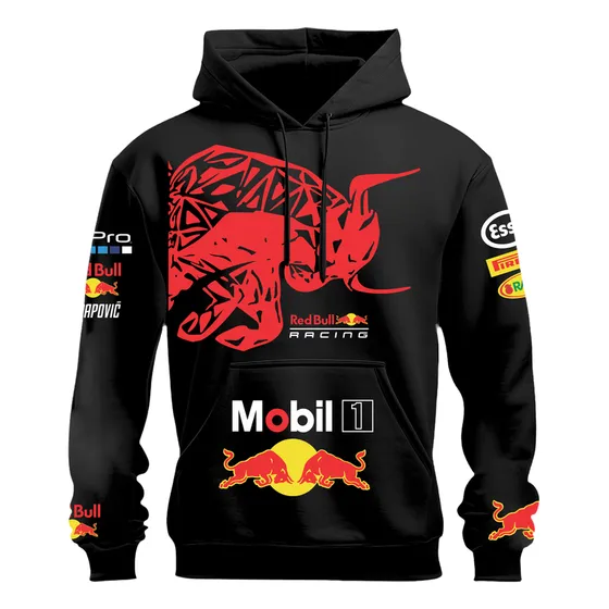 Sudadera Hoodie De Formula  Escuderia Red-bul Raicing 1