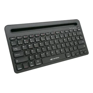 Teclado Sem Fio C3tech Multi Device Rc/bt Preto K-bt100bk Teclado Sem Fio C3tech Multi Device Rc/bt Preto K-bt100bk