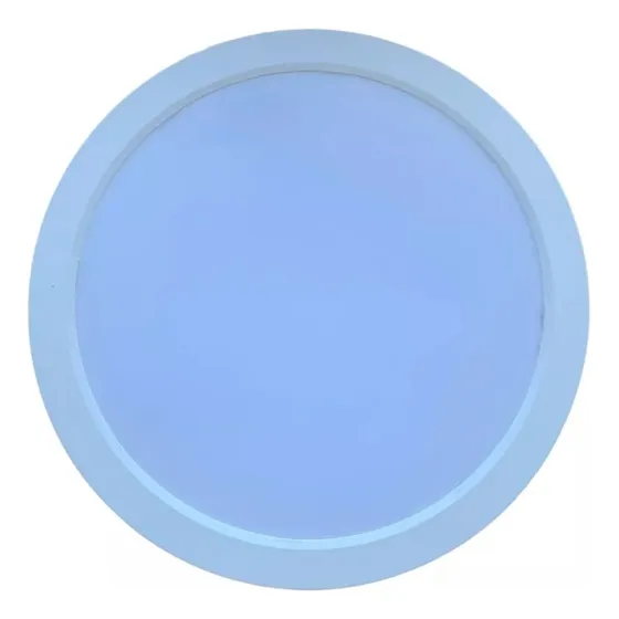 Plafon De Exterior  Redondo 18 Watts Lusqtoff Luz Fria