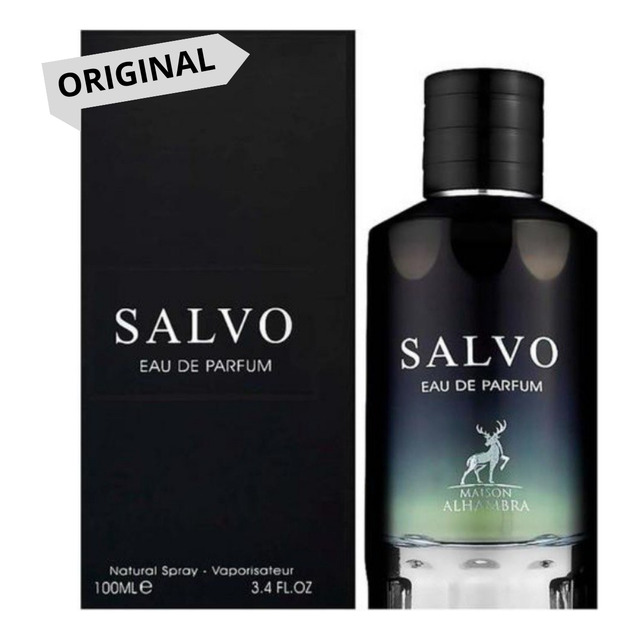 Perfume Salvo Eau De Parfum Alhmabra Masculino 100 Ml Original Perfume Salvo Eau De Parfum Alhmabra Masculino 100 Ml Original