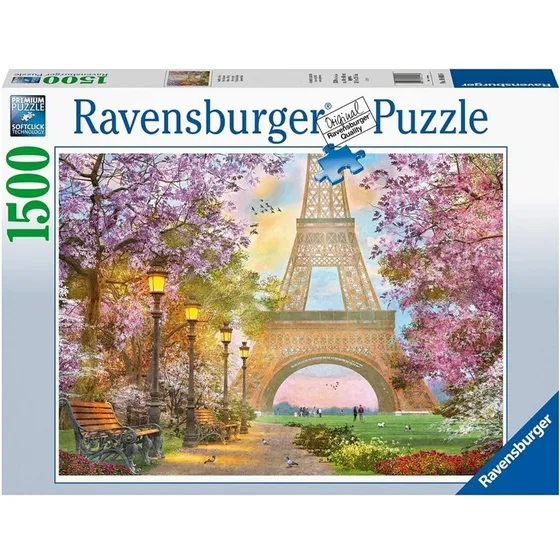 Rompecabezas 1500 Piezas Romance En París Ravensburger