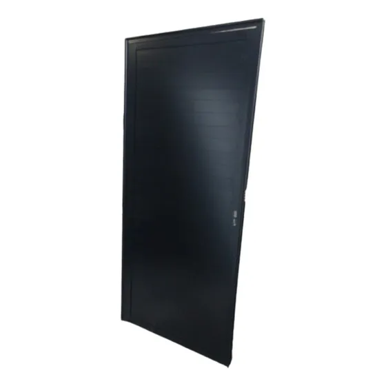 Porta De Giro Lambril Preto 210x80 C/ Maçanetas L-30 Leve