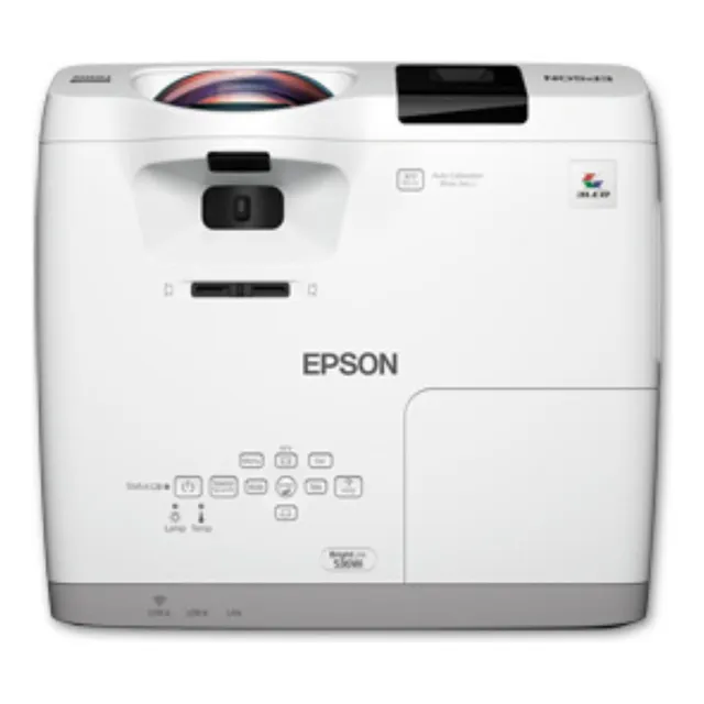 Proyector Epson 536wi Tirocorto:interactivo 3400lum Blanco