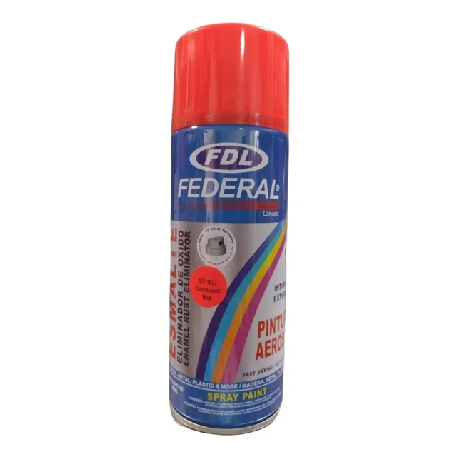 Pintura En Spray Cromado Marca Federal