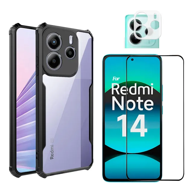 Funda Estuche Carcasa Para Celular Xiaomi Anti Choque Case Protector Pantalla Reforzado