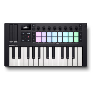 Teclado Controlador Midi Portátil De 25 Mini Teclas Launchke Teclado Controlador Midi Portátil De 25 Mini Teclas Launchke