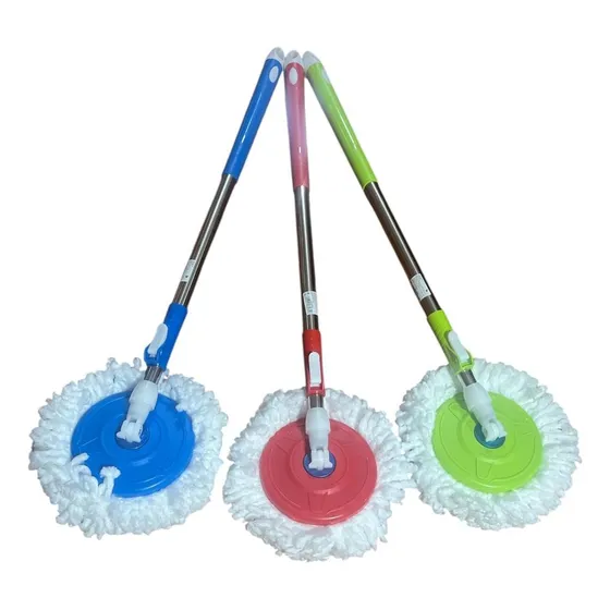 3 Pzs Baston Para Spin Mop Repuesto Trapeador Giratorio
