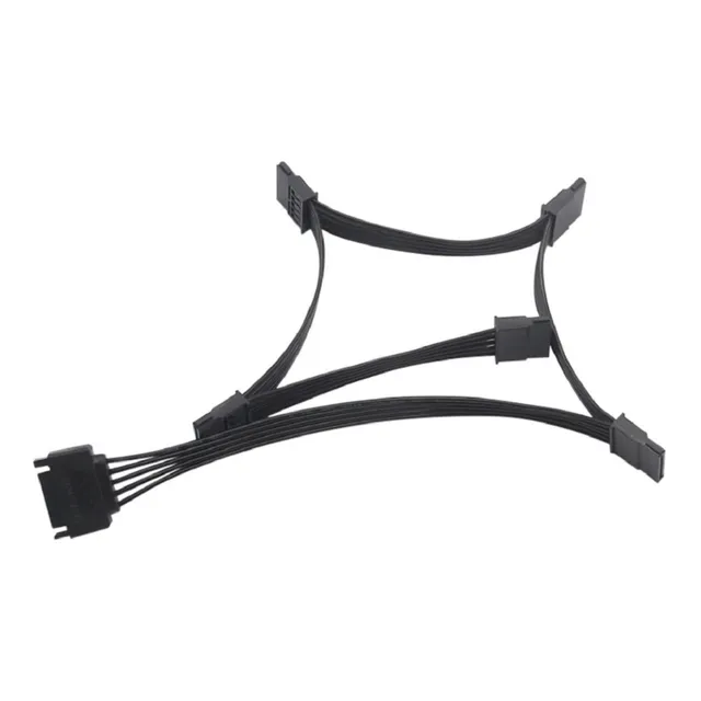 Sata Power Divisor Fuente Alimentacion Disco Duro 1 A 5 Sata