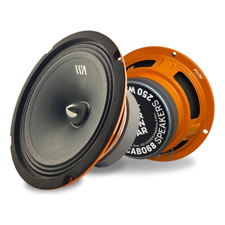 Bocina Tipo Medio Rango War Audio Cabo68 Para Carros, Pickups & Suv Color Naranja De 6.5 X 2 Unidades Bocina Tipo Medio Rango War Audio Cabo68 Para Carros, Pickups & Suv Color Naranja De 6.5 X 2 Unidades