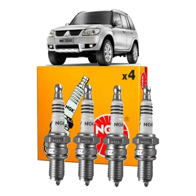Jogo De Velas Ngk Pajero Tr4 16v 2.0 2004 2005 2006 Gasolina
