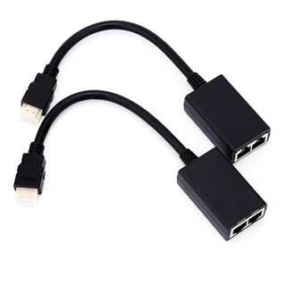 30 M Hdmi Sobre Rj45 Cat5e Cat6 Lan Ethernet Balun Extensor 30 M Hdmi Sobre Rj45 Cat5e Cat6 Lan Ethernet Balun Extensor