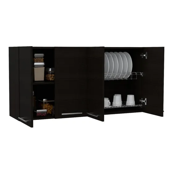 Gabinete Superiror Cocina 120 Rts Wengue