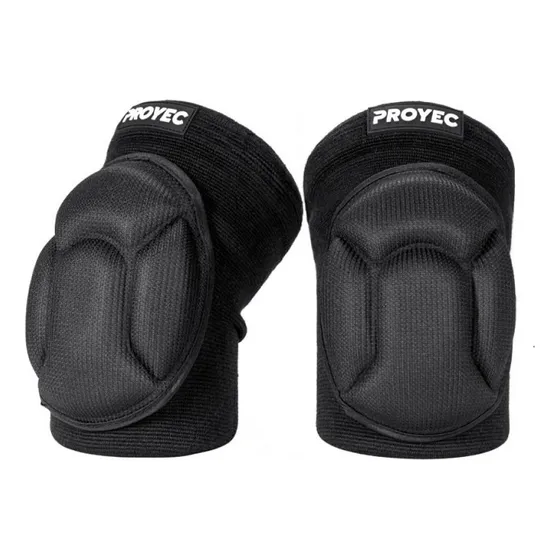 Rodillera Alto Impacto Acolchadas Voley Patin Arquero Proyec Color Negro Talle L