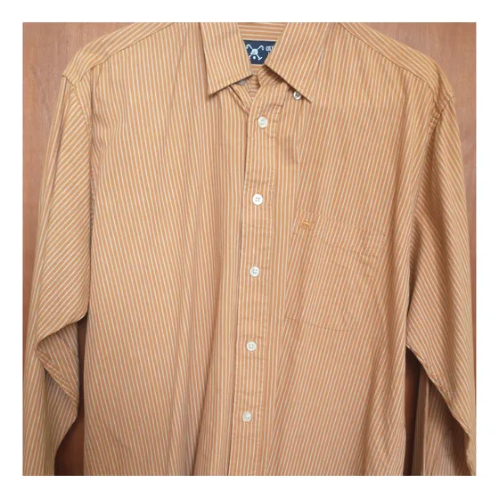 Camisa Oxford Para Caballero Manga Larga Importada Talla M