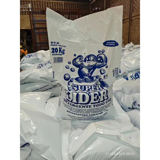 Detergente Todo Uso Industrial Super Lider 20kg