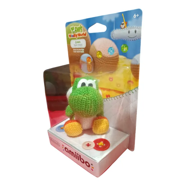Amiibo Green Yarn Yoshi (yoshis Wolly World)