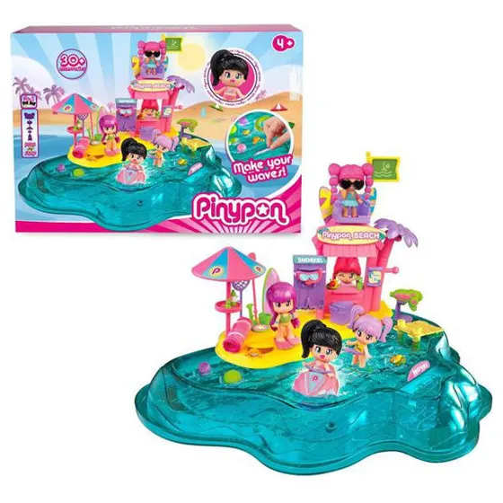 Pinypon Beach Playset Juego De Playa Con Accesorios Original