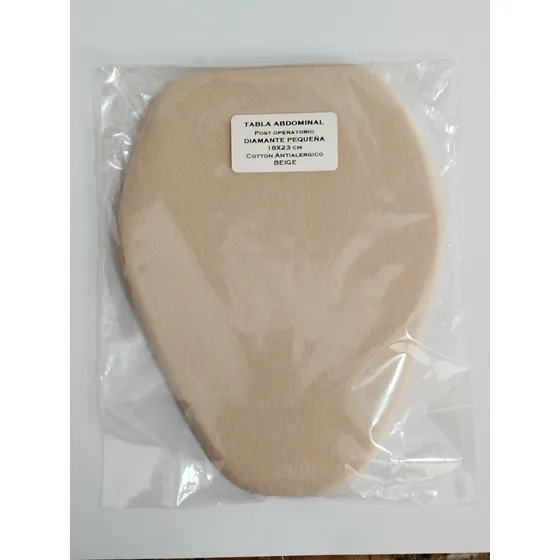 Tabla Abdominal Diamante Post Operatoria Pequeña 18x23 Cm