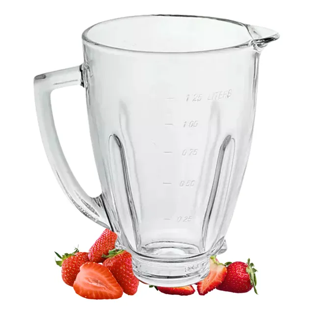 Vaso Para Oster Redondo De Juguera Nuevo Con Tapa