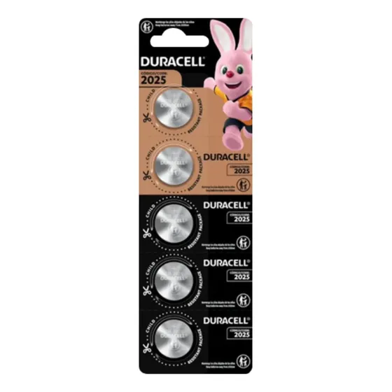 Pila Botón Duracell Cr2025 Tira X5ud | Cuotas sin interés