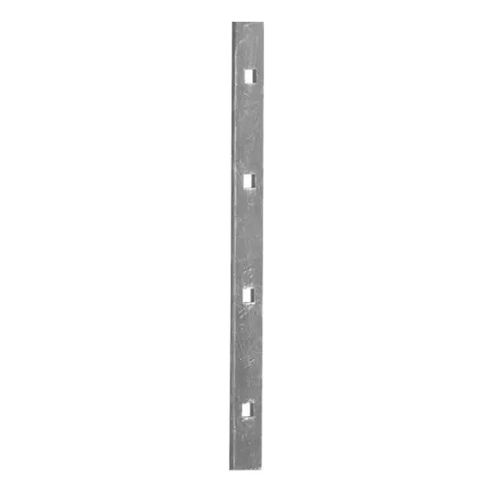 Pletina Perforada Hueco Cuad (1/2) 1-1/2 X 3/16 X 6mts