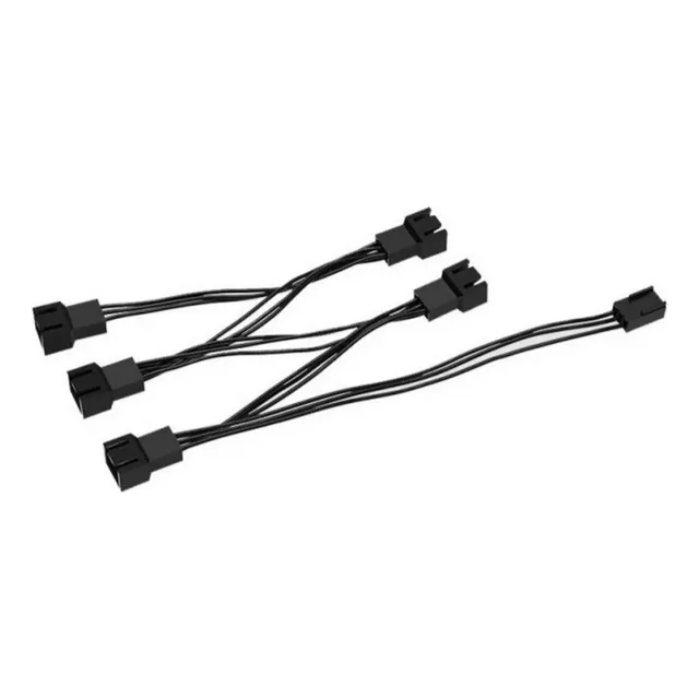 Cable Splitter Pwm 1x5 4 Y 3 Pines H/ 5 Coolers En Mother !