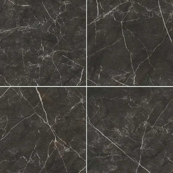 Gres Porcelánico Nero Elevato Marmol 66x66 Rectif Formigres