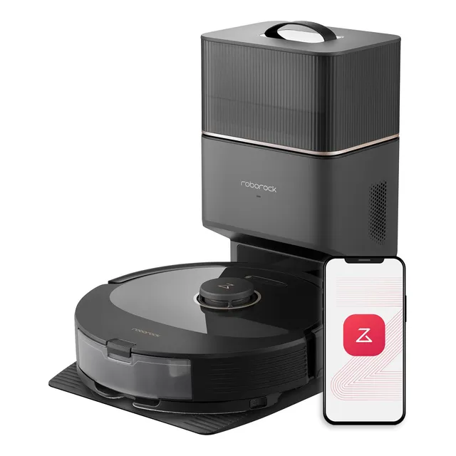 Robot Aspirador Y Trapeador Roborock Q8 Max+, Autovaciable,