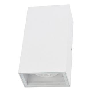 Lampara Para Exterior Fachada Luz 2 Direccion 73w Bco Calux Lampara Para Exterior Fachada Luz 2 Direccion 73w Bco Calux