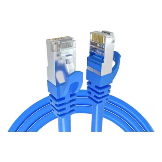 Cabo De Rede 5 Metros Lan Internet Crimpado Rj45 Cat5e 