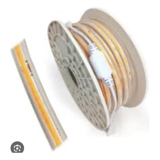 Cinta Manguera Led Cob Contínua 110v Luz Calida - Por Metro