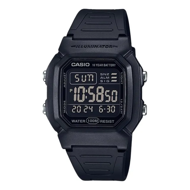 Reloj Casio W-800h-1bvcf Negro