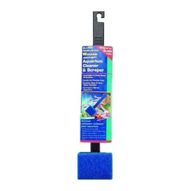 Esponja Limpia Vidrios Acuarios Peceras 45 Cms Largo