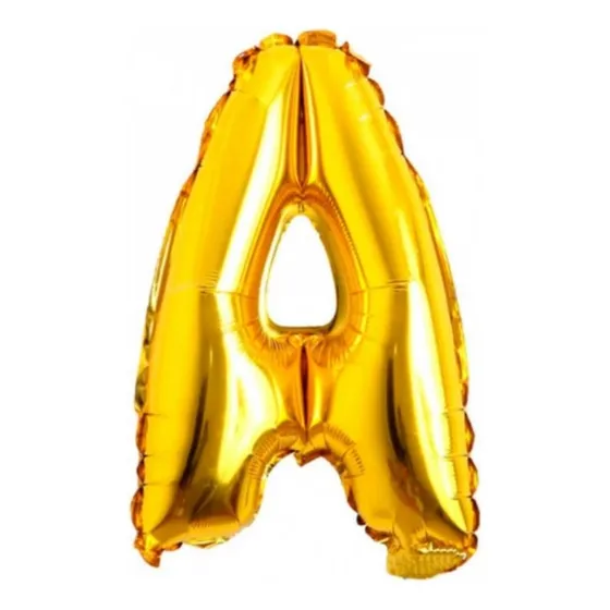 Globo Aluminio Letra A-z 16# 1 Pieza Cumpleaños Frase Fiesta