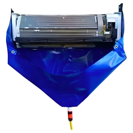 Bolsa Saco Limpeza Ar Condicionado 18k-30k Celista Azul PVC com Mangueira