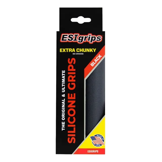 Manopla Bike Esi Grips Extra Chunky Preta 34mm 80g