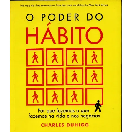 O Poder Do Hábito De Charles Duhigg Editora Objetiva Capa Mole