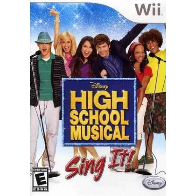 High School Musical Sing It Wii Physical Media
